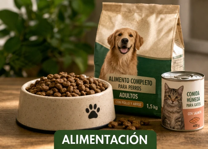 Alimentación para mascotas